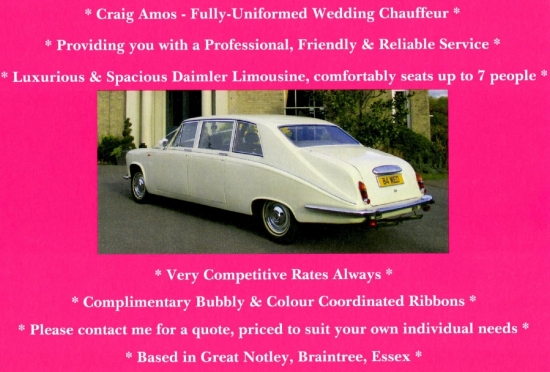 Amos Wedding Car Hire