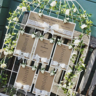 rustic shabby chic birdcage table plan