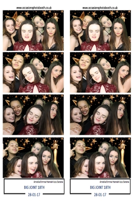 Party photo booth