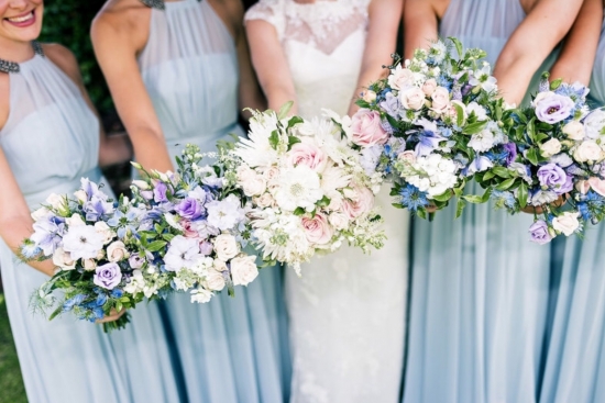 Bespoke hand tied wedding bouquets