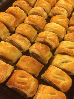 Our delicious Homemade Sausage Rolls