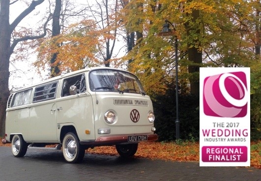 Moonstruck VW Campervan Wedding Car Hire in Staffordshire