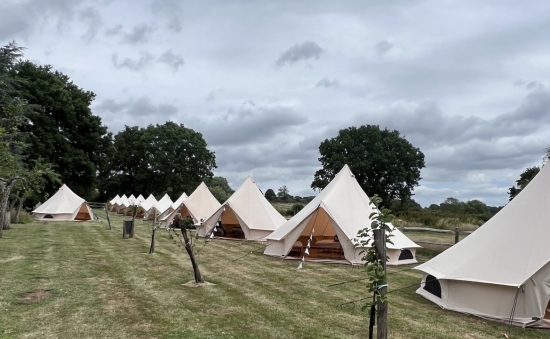 Festival bell tent hire