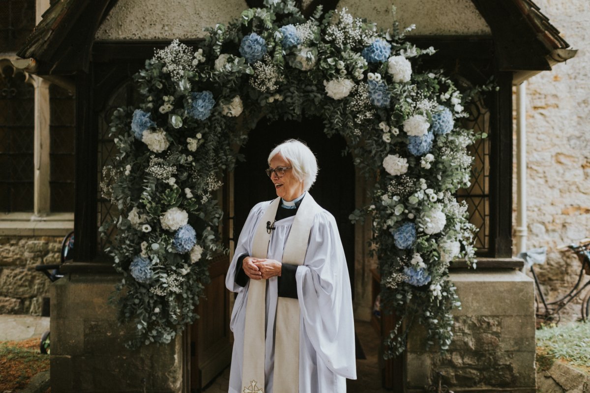 One of our signature Floral arches