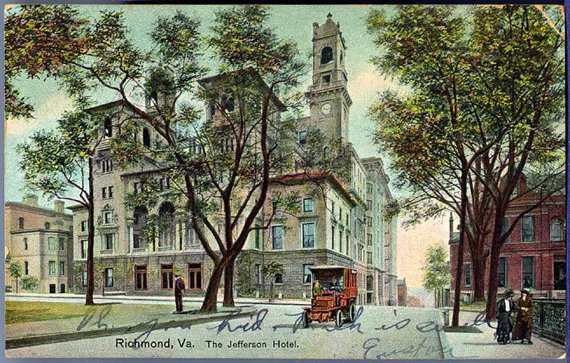 Wikimedia Commons photo for The Jefferson Hotel Richmond