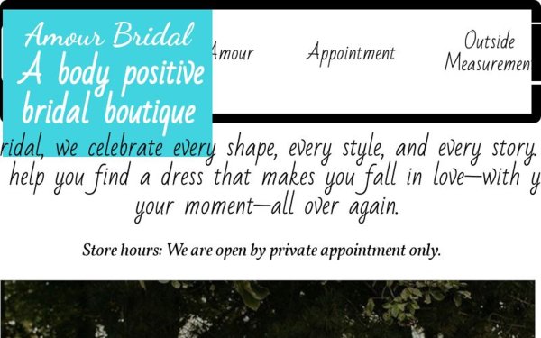 Amour Bridal