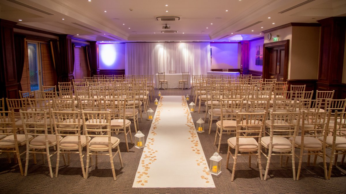 Stunning ceremony in Clubsuite