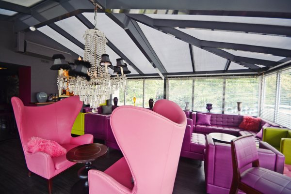 Chandelier Bar