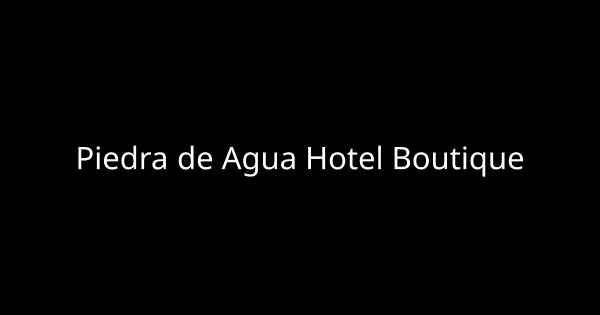 Piedra de Agua